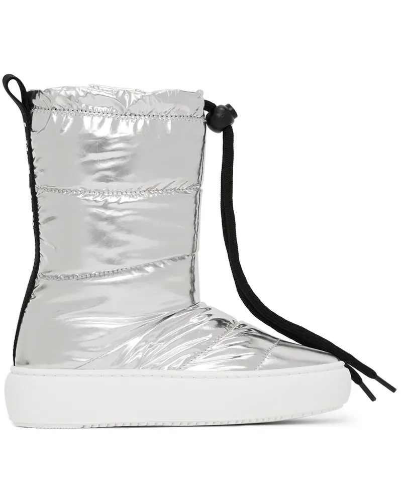 Marni Kids Silver Padded Boots Var.