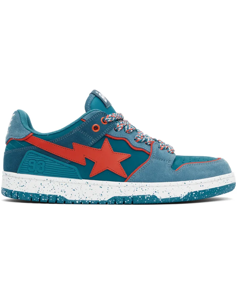 BAPE Blue Sk8 Sta #7 Sneakers Sax