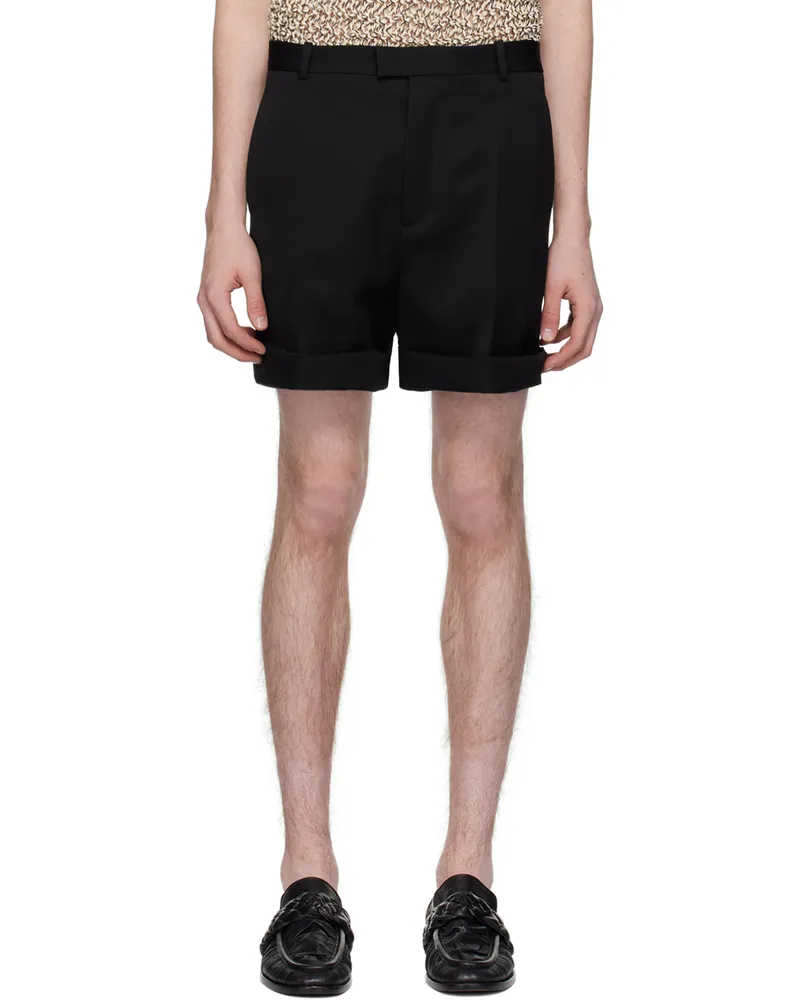 Bottega Veneta Black Sartorial Shorts 1000