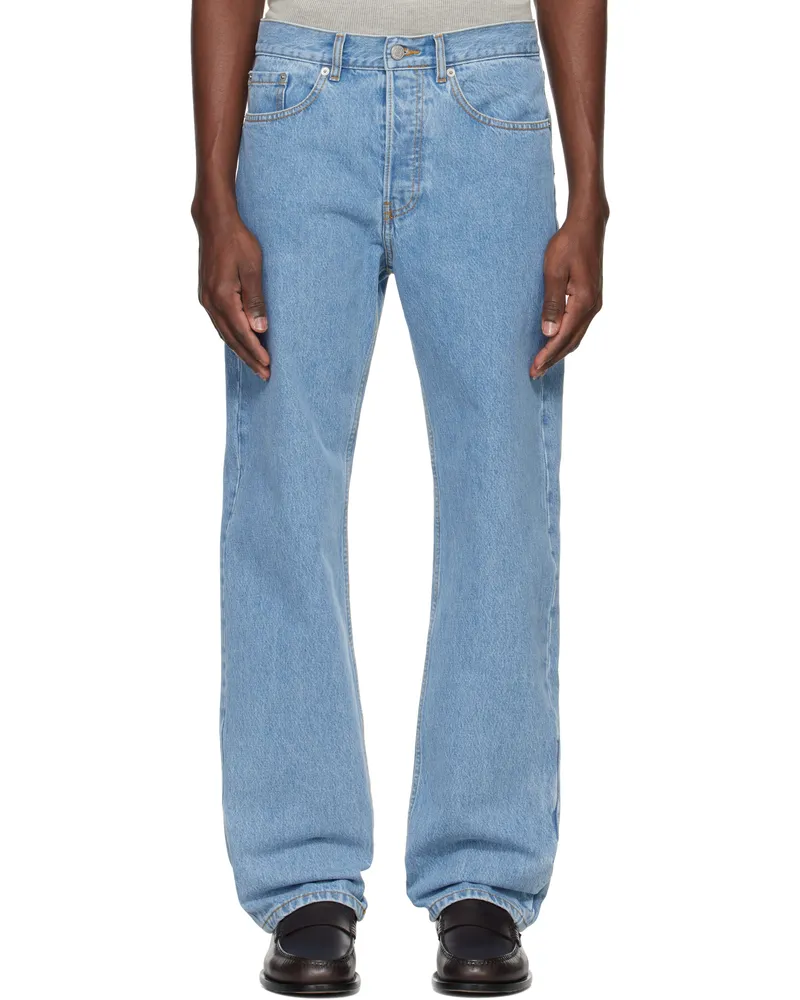 Dries van Noten Blue Five-Pocket Jeans 514