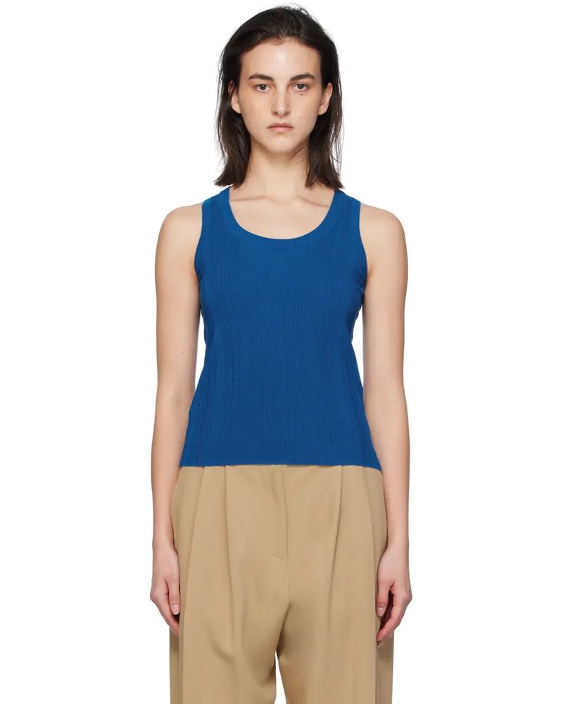 Max Mara Blue Ceylon Tank Top 16
