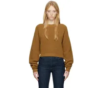 SSENSE Exclusive Brown Raglan Sweater