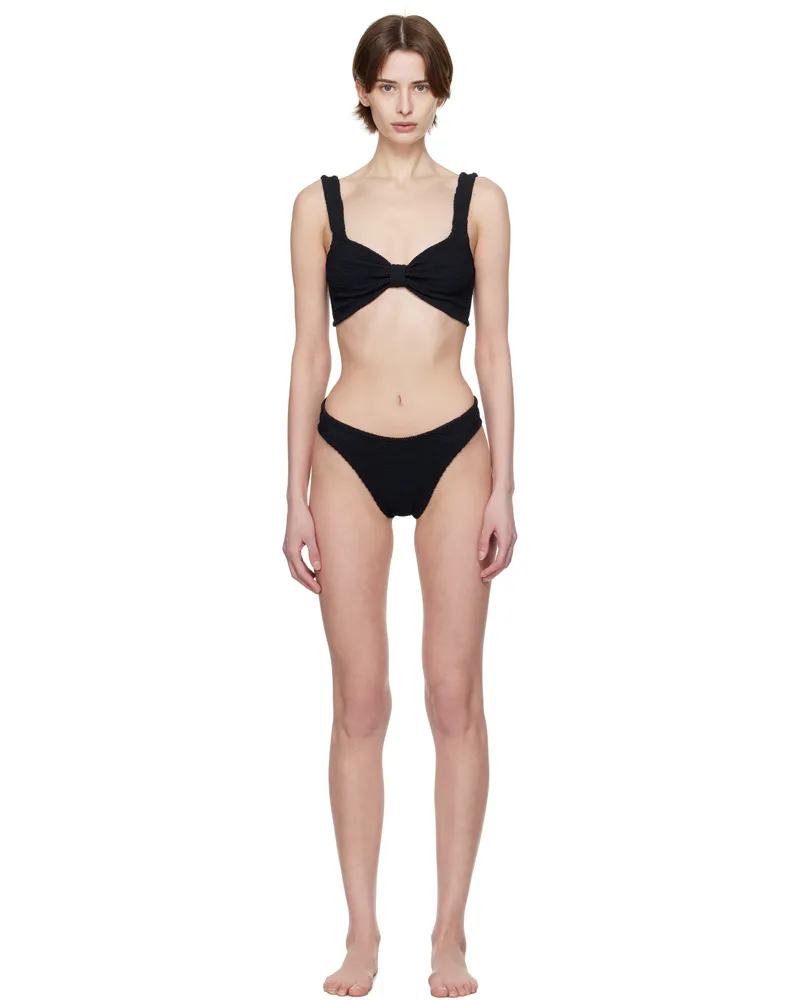Hunza G Black Bonnie Bikini Black