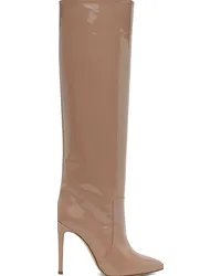 Paris Texas Pink Pointed Boots Dark