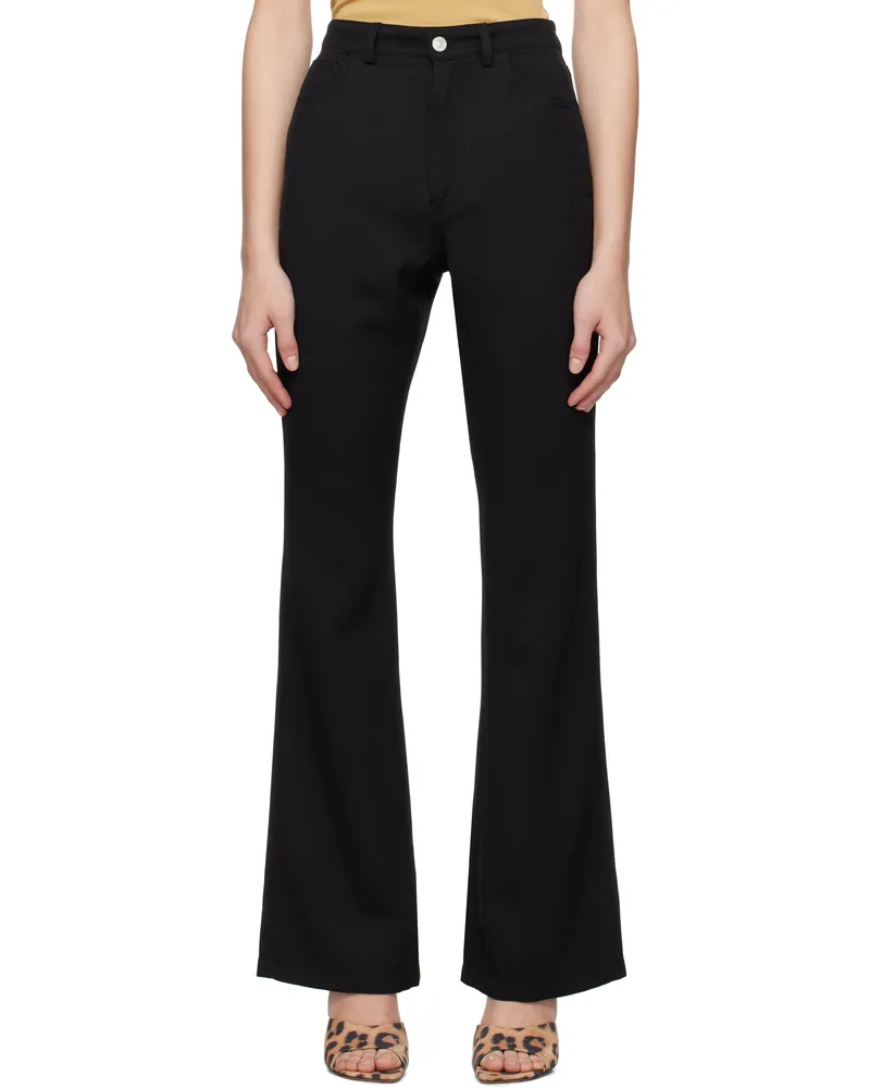 RE/DONE Black Riding Trouser Jeans Black