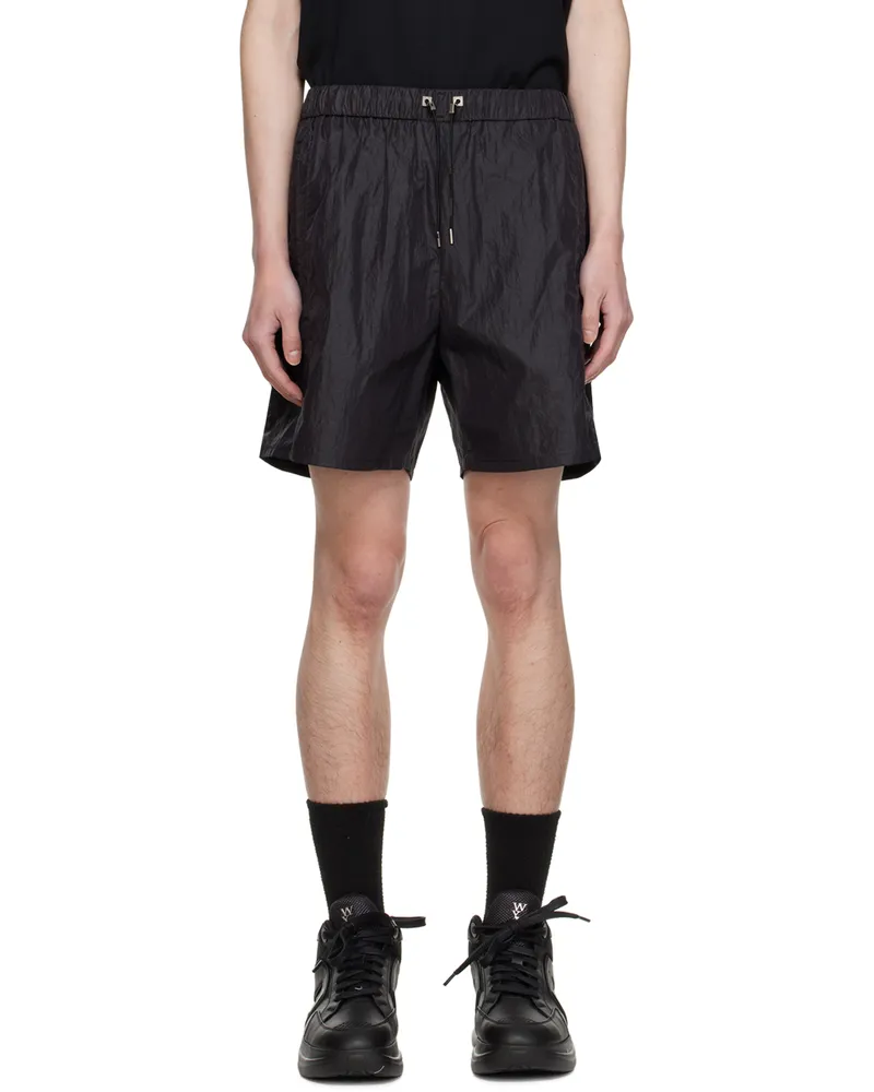 Wooyoungmi Black Drawstring Shorts 933b