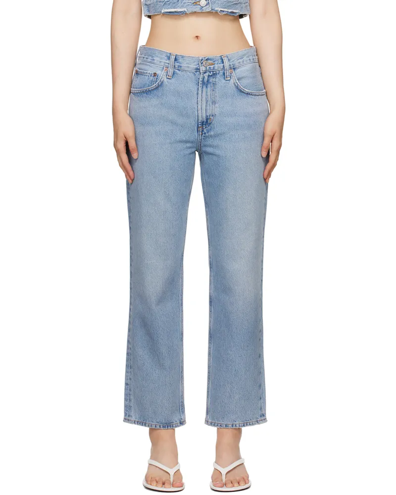 AGOLDE Blue Valen Jeans Harmonic