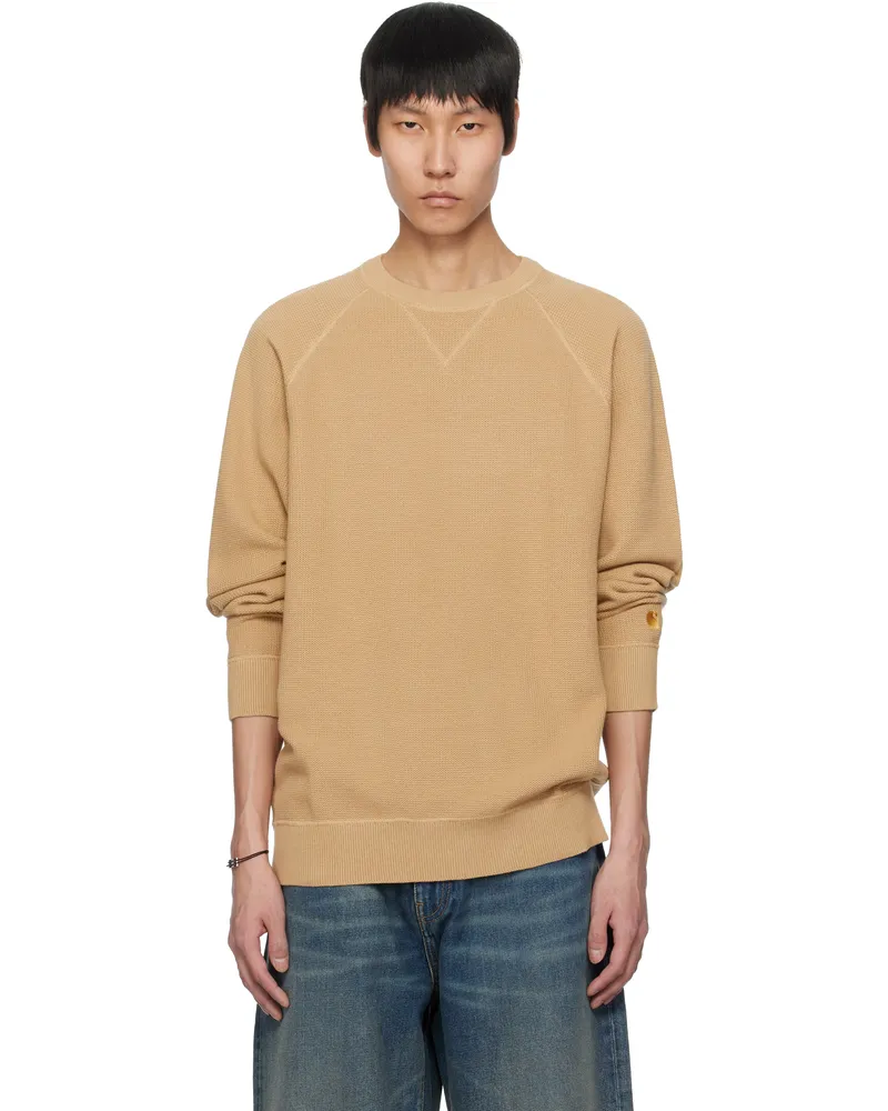 Carhartt WIP Beige Chase Sweater 2n1xx