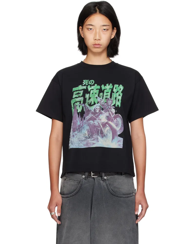 LU'U DAN Black Box T-shirt Black