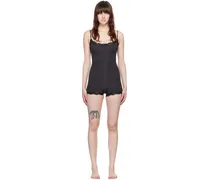 Black Fits Everybody Lace Onesie Jumpsuit