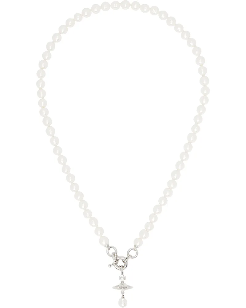 Vivienne Westwood Aleksa Necklace Platinum