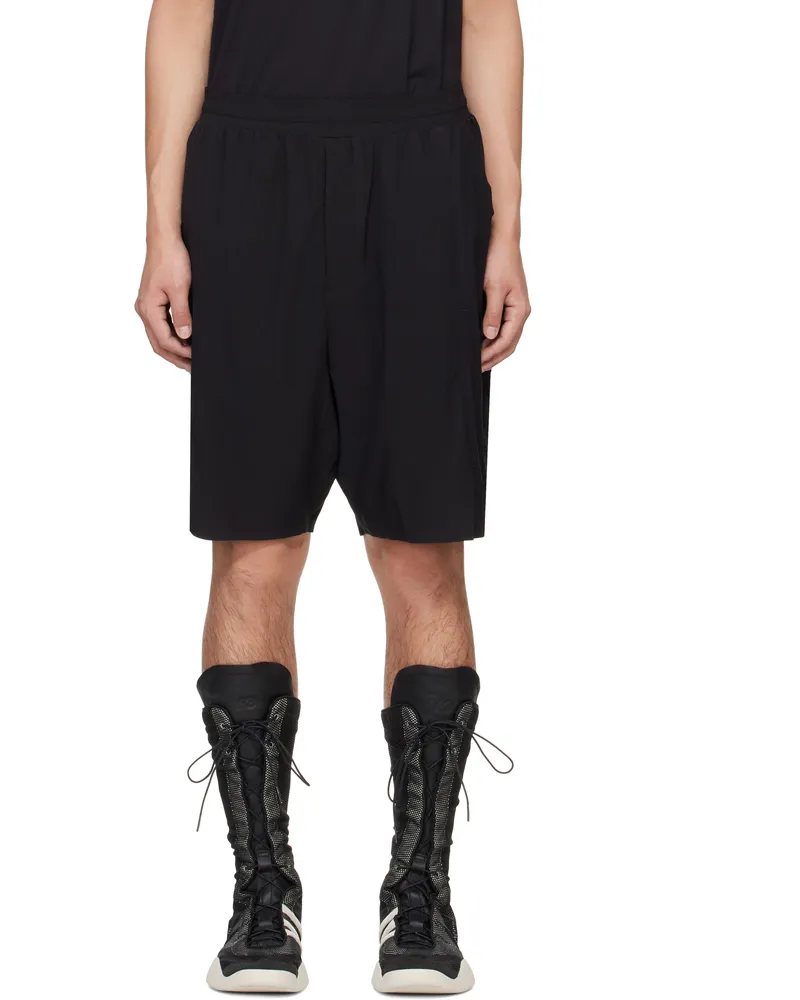 Y-3 Black Lite Wovn Shorts Black