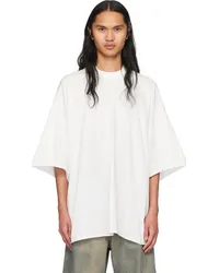 DRKSHDW by Rick Owens Off-White Tommy T-Shirt Milk