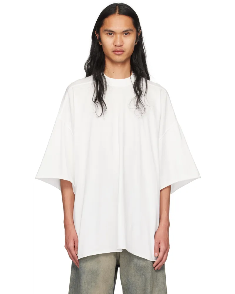 DRKSHDW by Rick Owens Off-White Tommy T-Shirt Milk