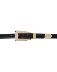 KHAITE Black Lucca Belt Black