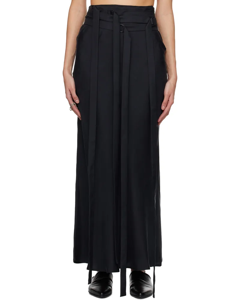 Ann Demeulemeester Black Nola Maxi Skirt 098
