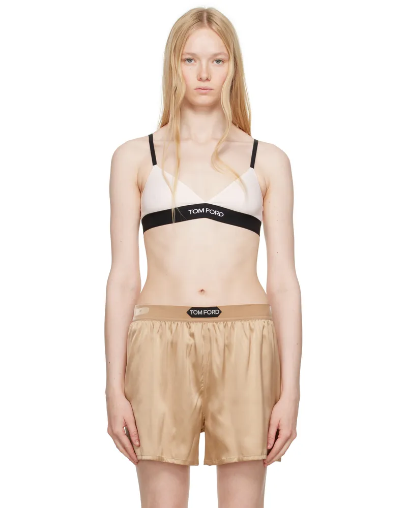 Tom Ford Pink Modal Signature Bra Dp633