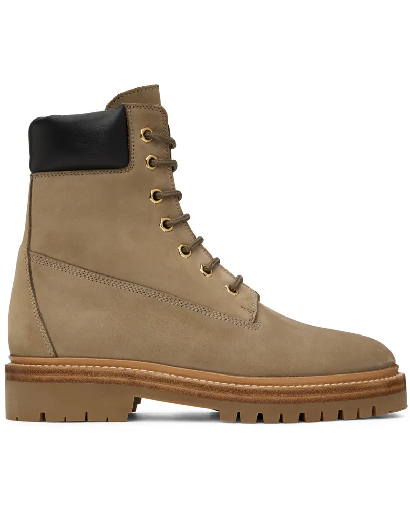 LEGRES Khaki Trekking Boots Smog