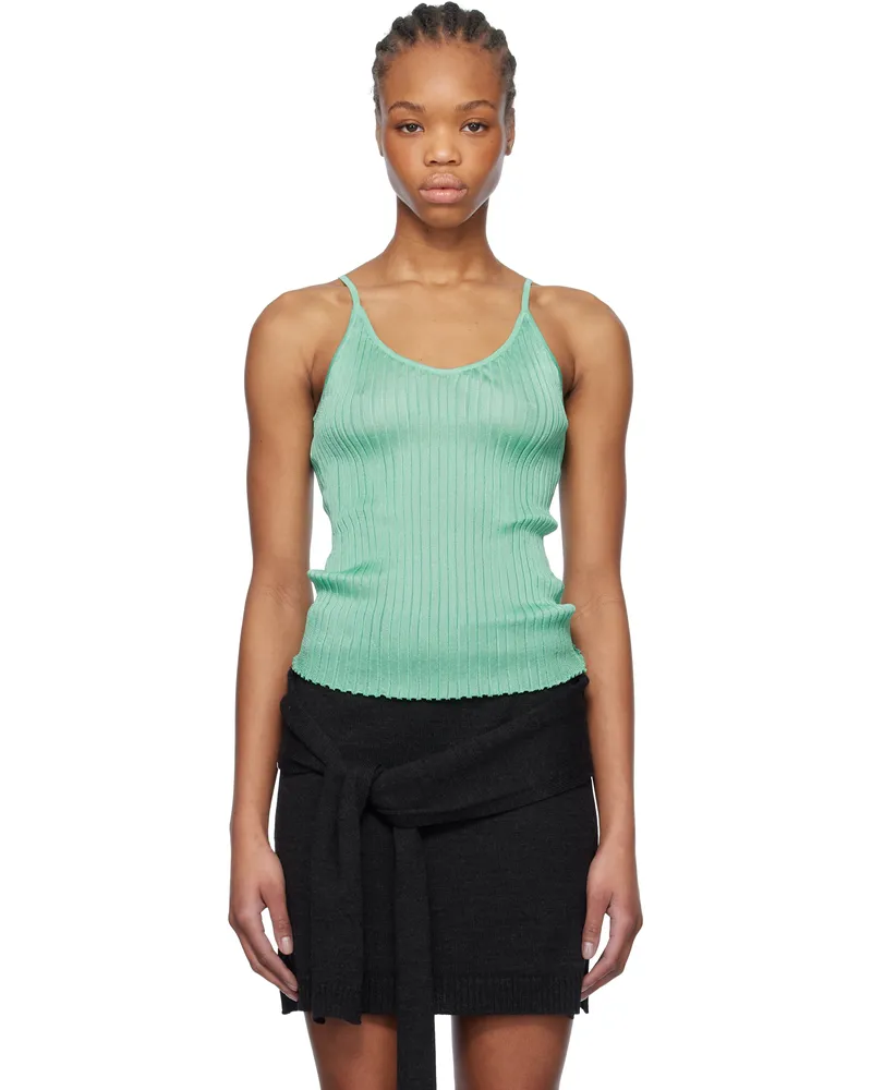 Maryam Nassir Zadeh Blue Blanca Tank Top 752