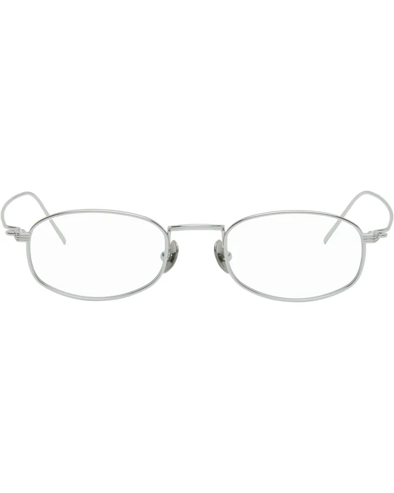 AKILA Silver Icon Blue Light Glasses Silver