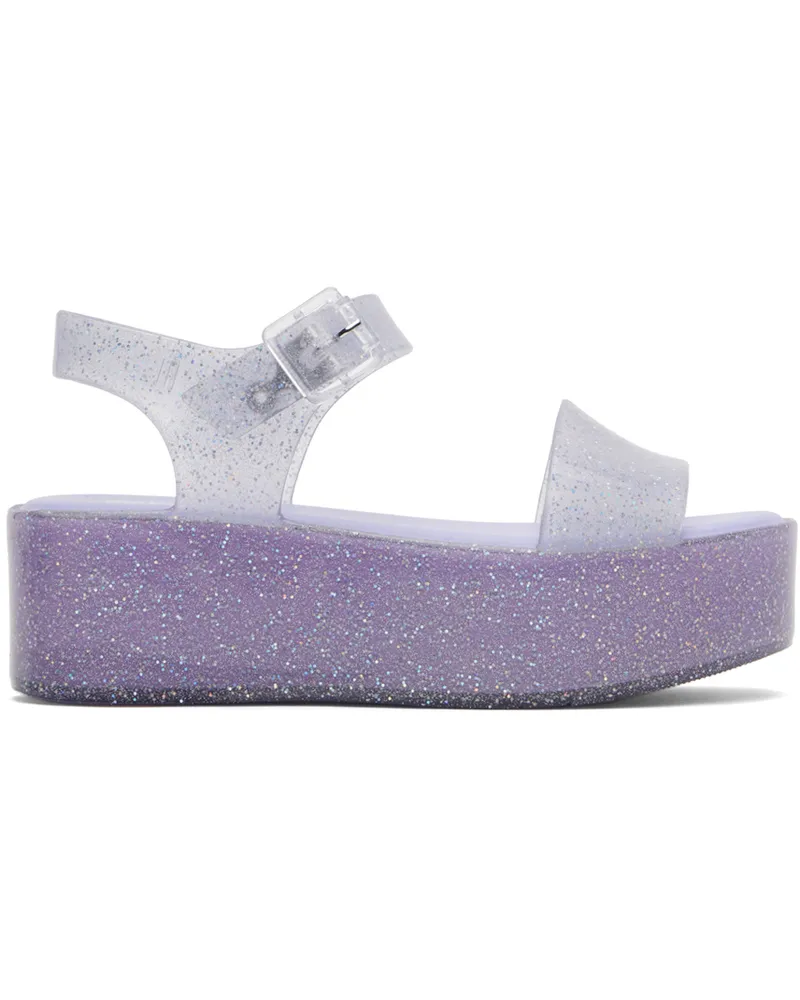 Melissa Blue Mar Platform Sandals Ar398