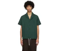 Green Drawstring Shirt