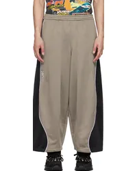 Perks and Mini Taupe Poseidon Track Pants Fog