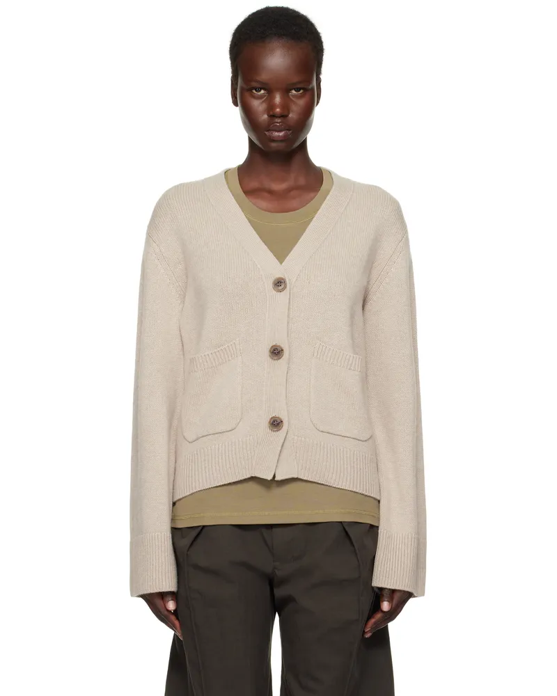 Lisa Yang Taupe Danni Cardigan Sa