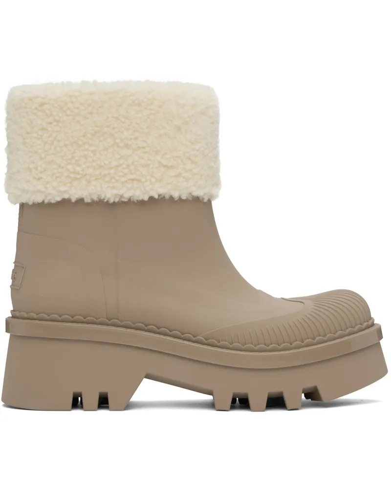 Chloé Brown Raina Boots 23s
