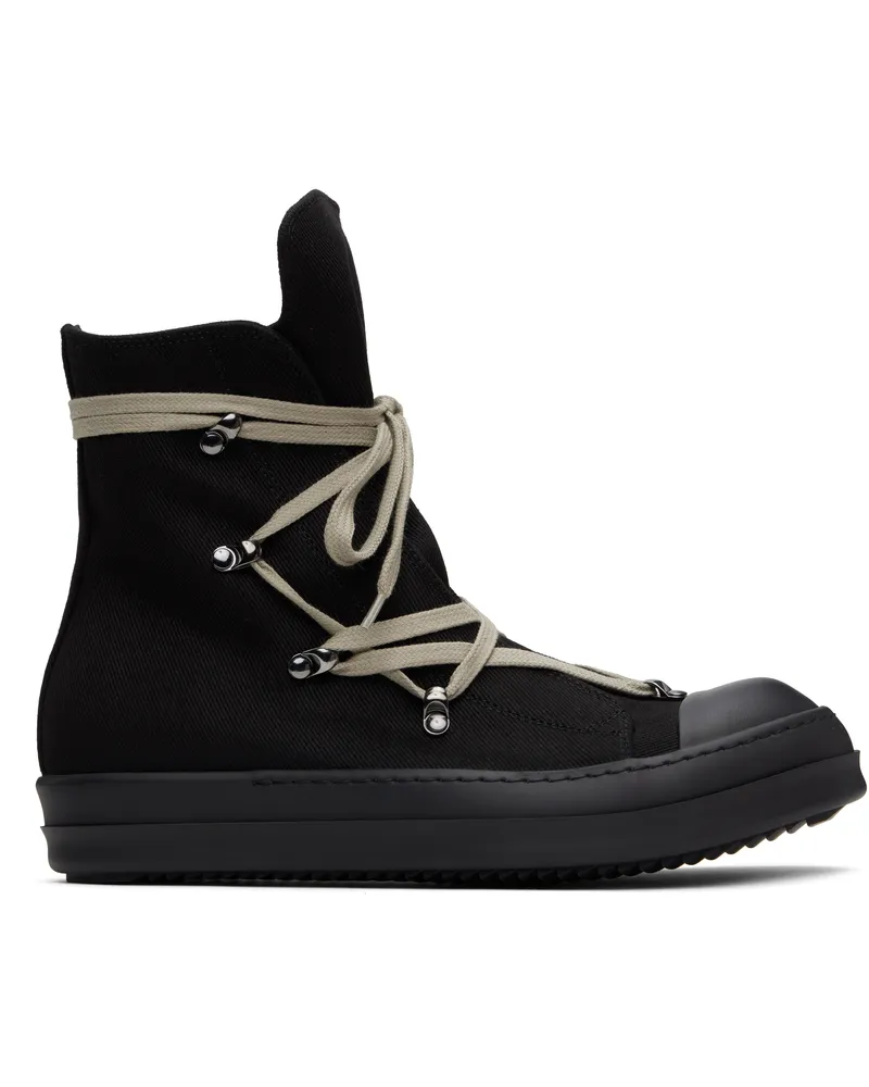 DRKSHDW by Rick Owens Black Hollywood Hexa Sneaks Sneakers 9899