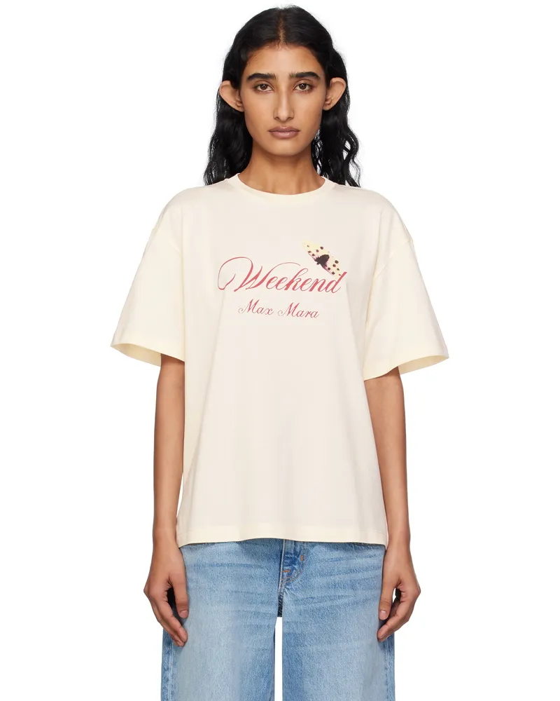 Max Mara Off-White Radura T-shirt 001