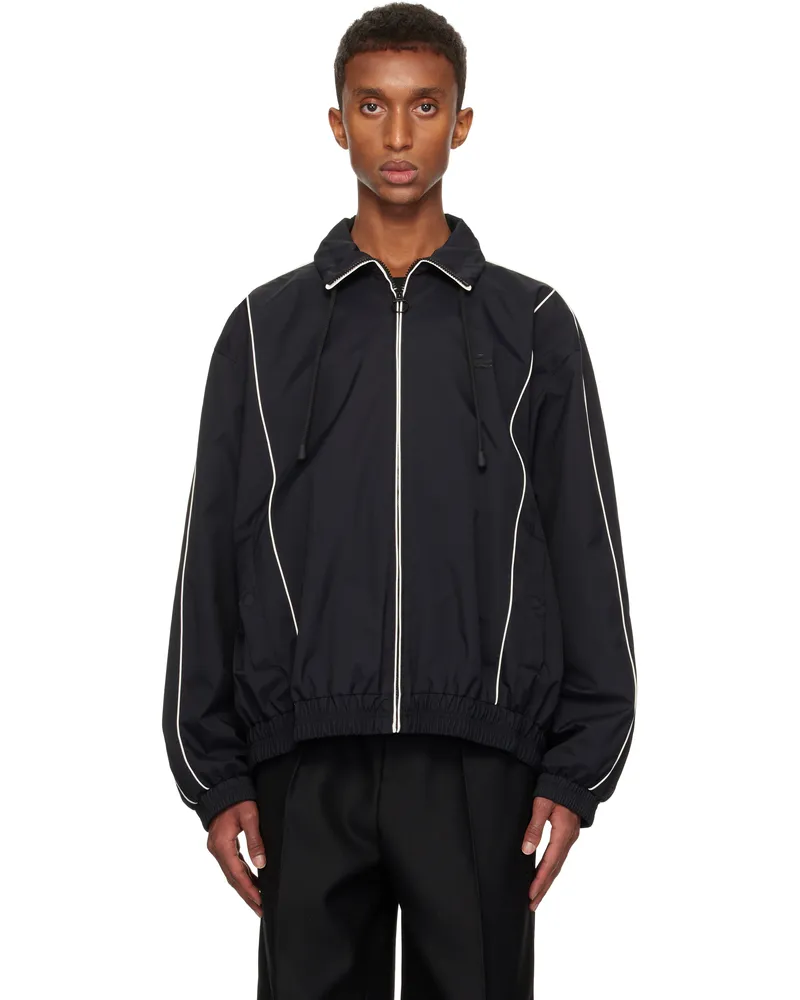 Lacoste Black Oversize Track Jacket 031