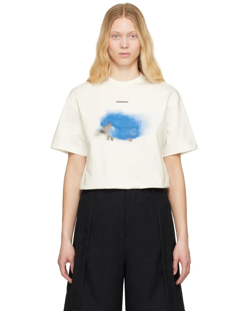 Adererror Off-White 0106 T-shirt Off