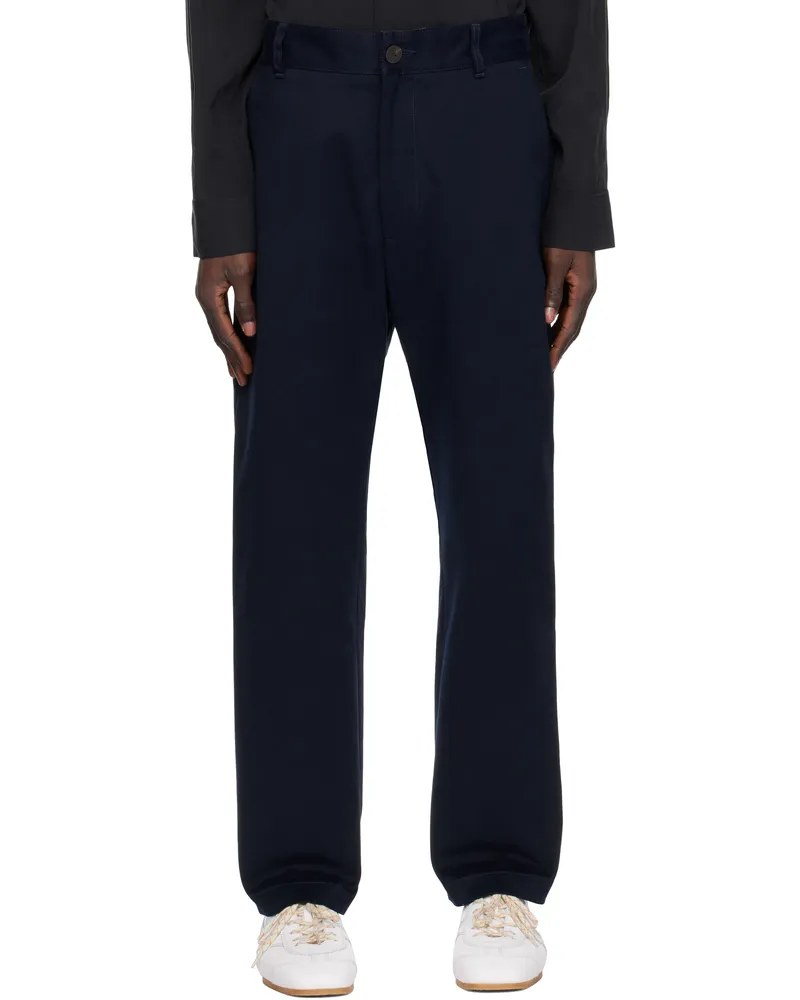 Studio Nicholson Black Bill Trousers -