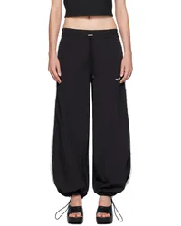 Amiri Black Raglan MA Track Pants Black