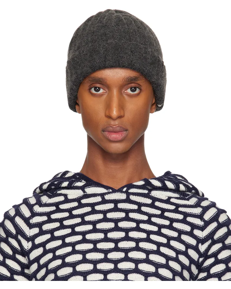 Isa Boulder SSENSE Exclusive Gray Michelin Beanie Charcoal