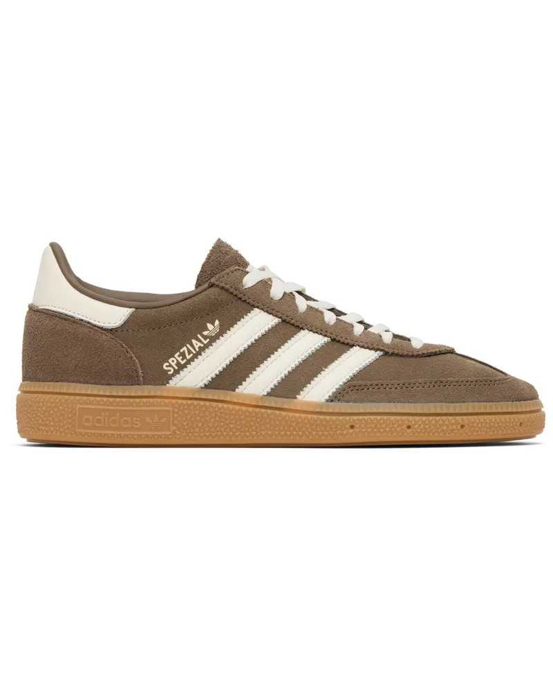 adidas Taupe & White Handball Spezial Sneakers Earth