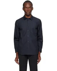 ATON Navy Standard Shirt Navy