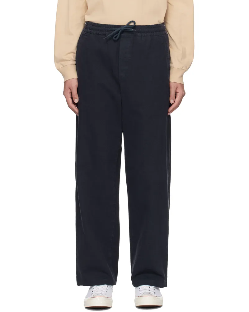 A.P.C. Navy Vincent Trousers Iak