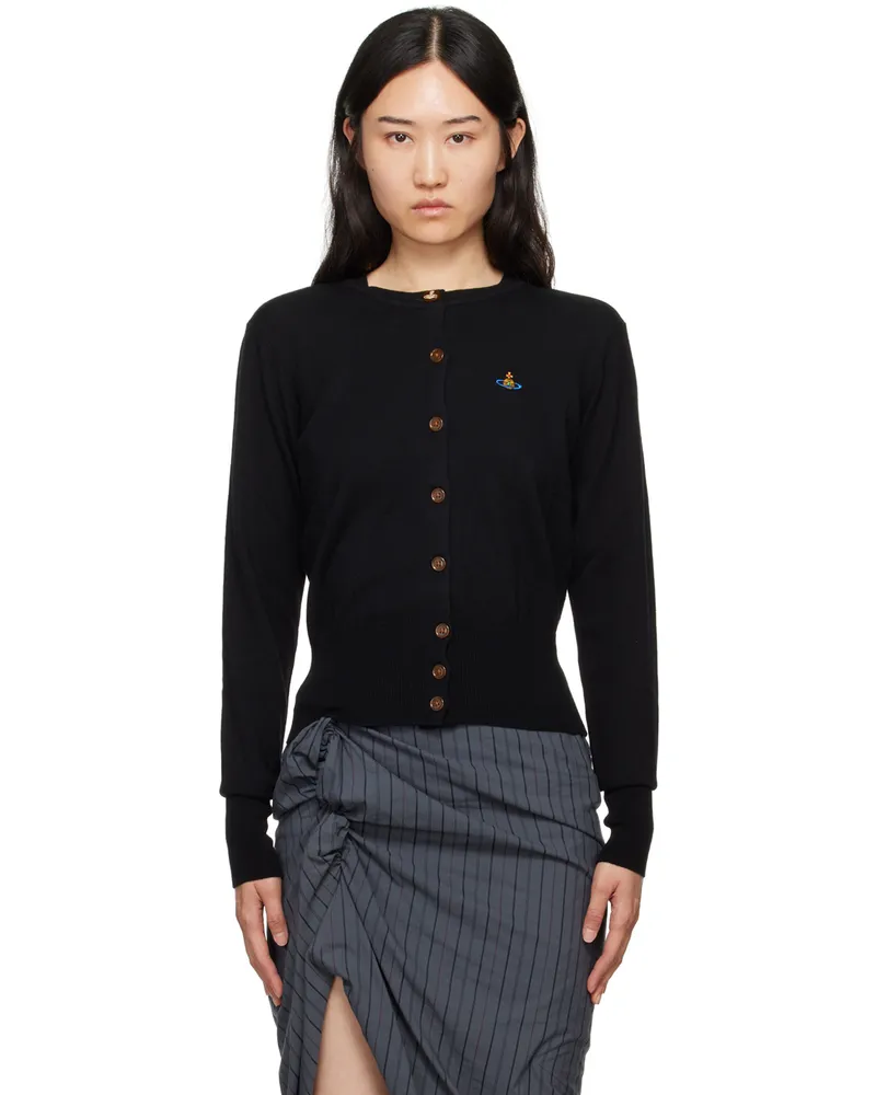 Vivienne Westwood Black Bea Cardigan N401