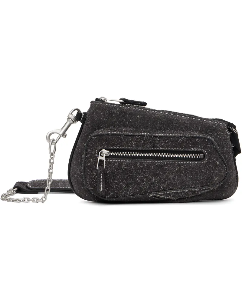 KIKO KOSTADINOV Gray Trivia Chain Pochette Bag Chalk
