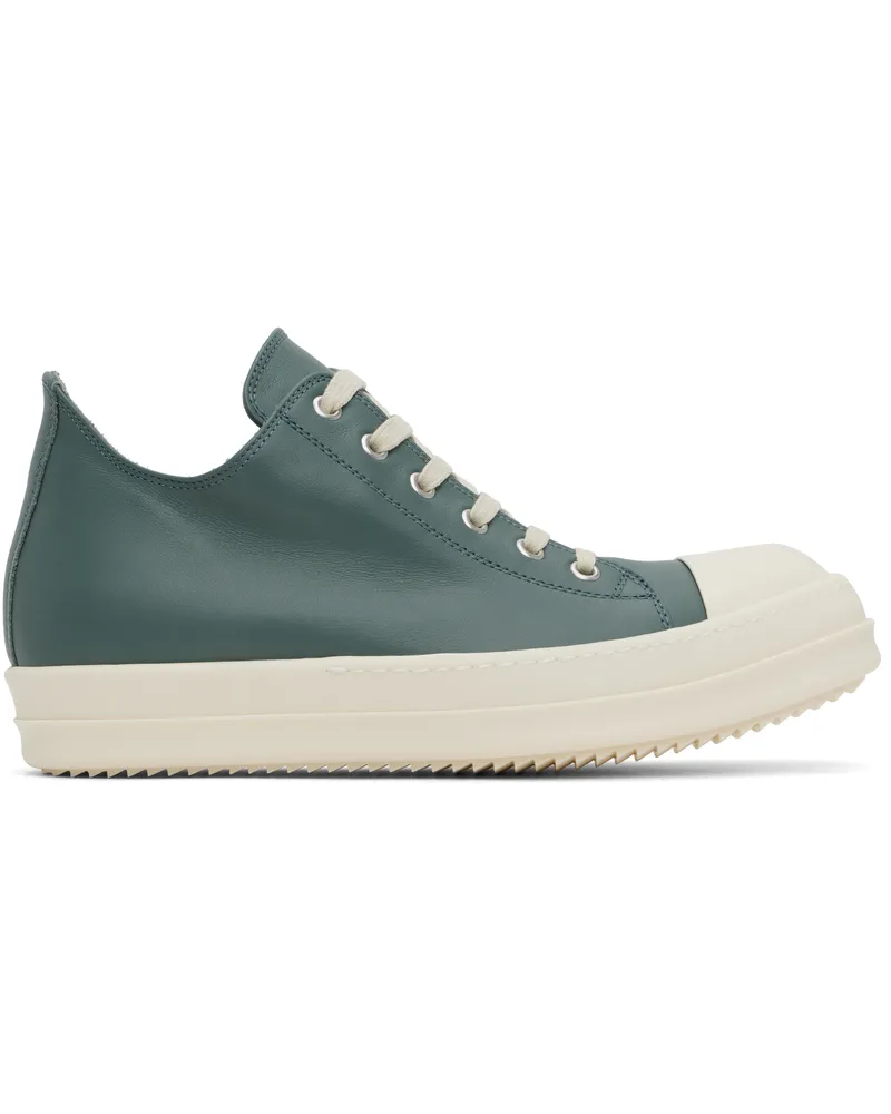 Rick Owens Blue Hollywood Low Sneakers 6611
