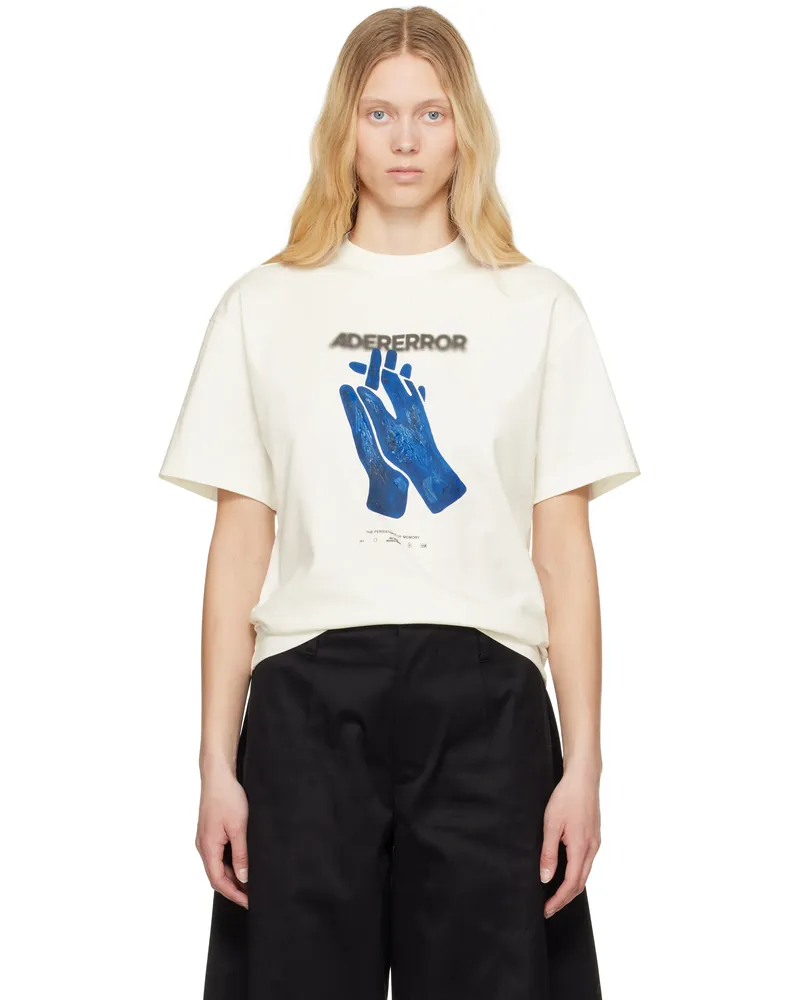 Adererror Off-White 0114 T-shirt Off