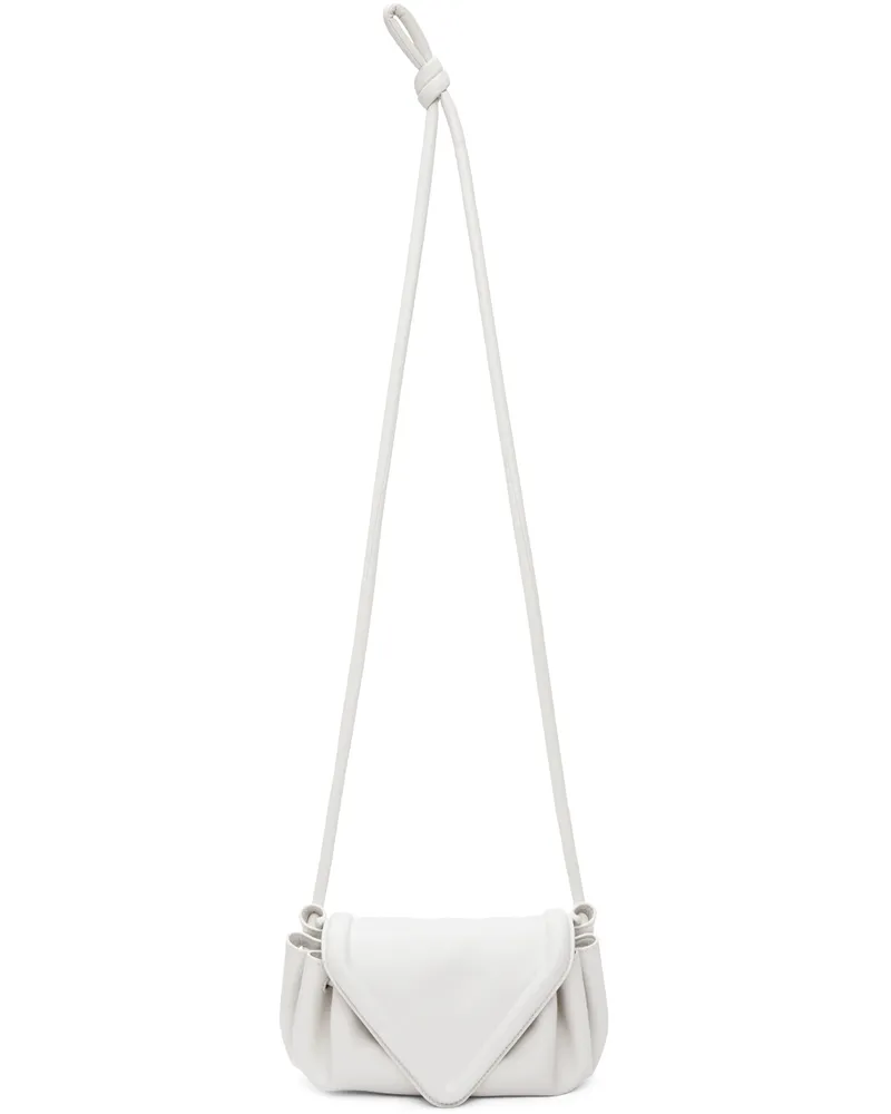 Bottega Veneta Off-White Small Beak Clutch 9137