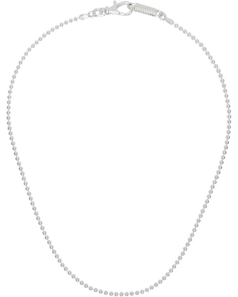 Martine Ali Ball Chain Necklace Silver