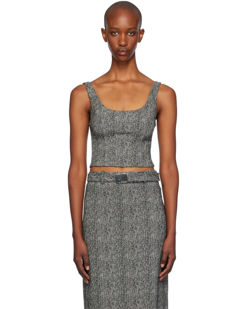 STAUD Gray Wells Tank Top Txhb