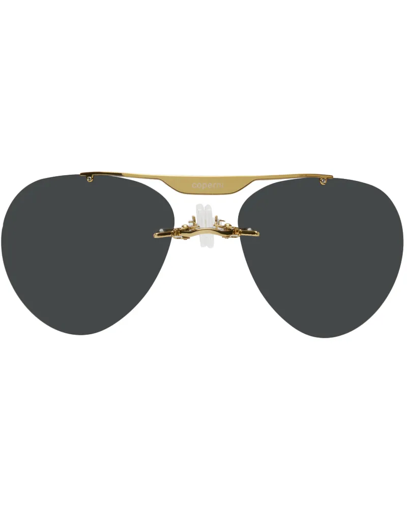 COPERNI Black & Gold Clip-On Sunglasses Black