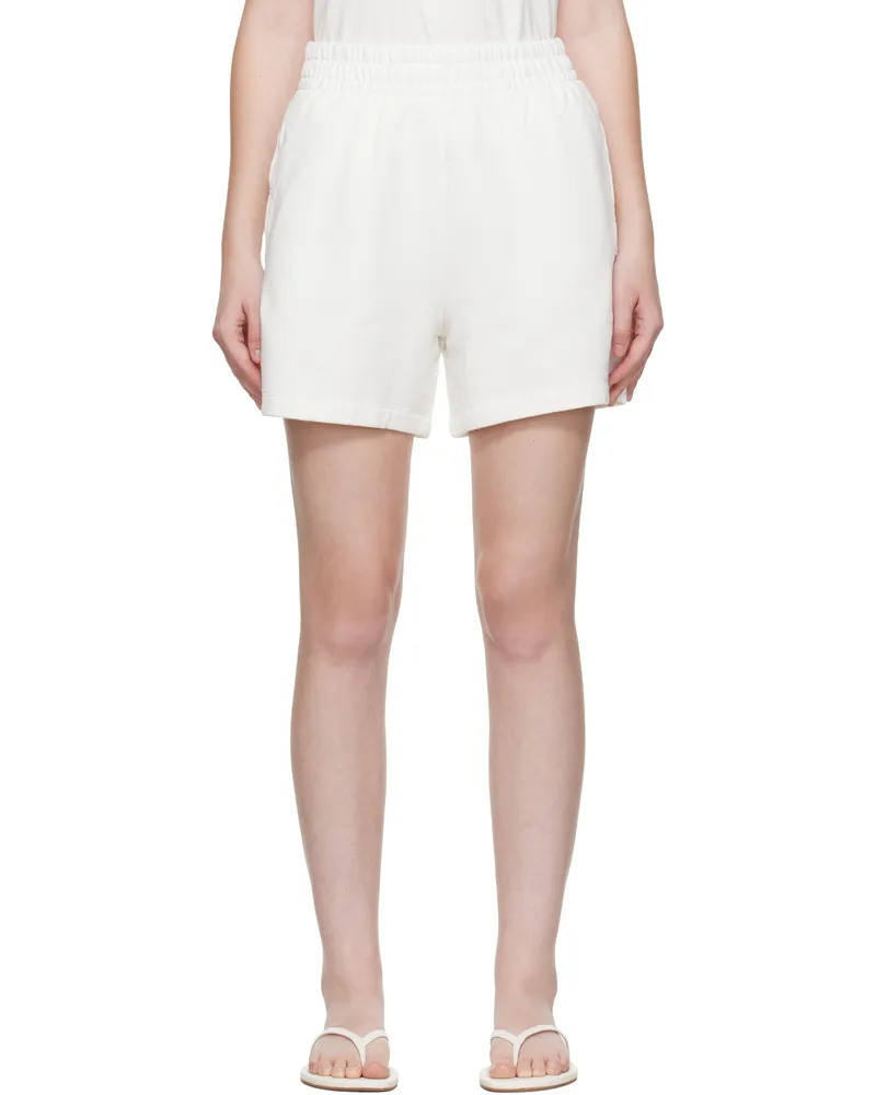 Anine Bing Off-White Kam Shorts Off