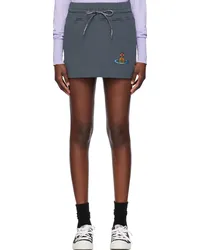 Vivienne Westwood Gray Boxer Miniskirt Pgrey