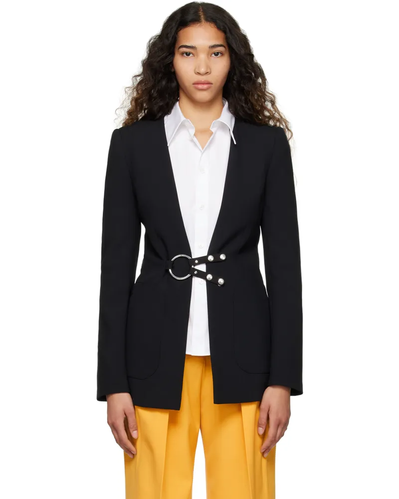 Stella McCartney Black Oversized Blazer 1000